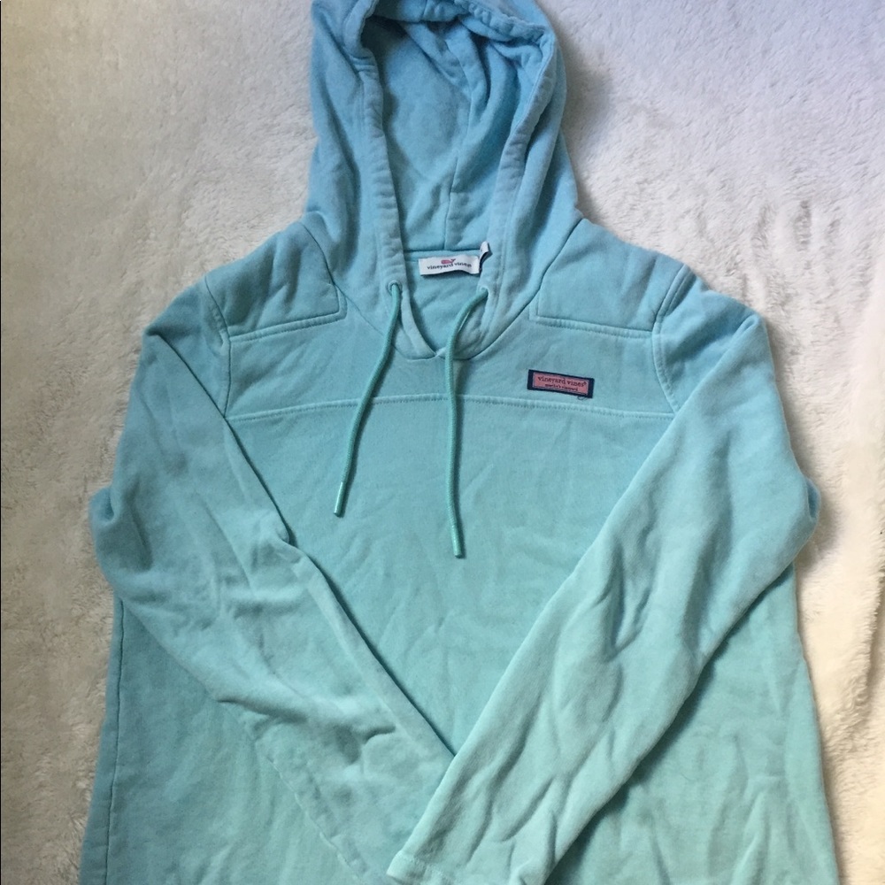 Women’s Vineyard Vines teal shep shirt